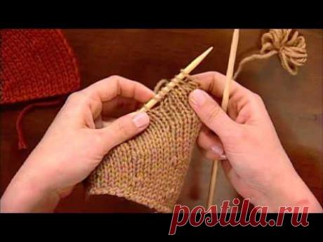4 варианта вязания укороченных рядов.