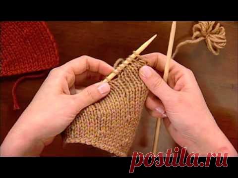 4 варианта вязания укороченных рядов.