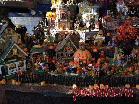 Диорамные интерьерные композиции на Хэллоуин - Planetalsad