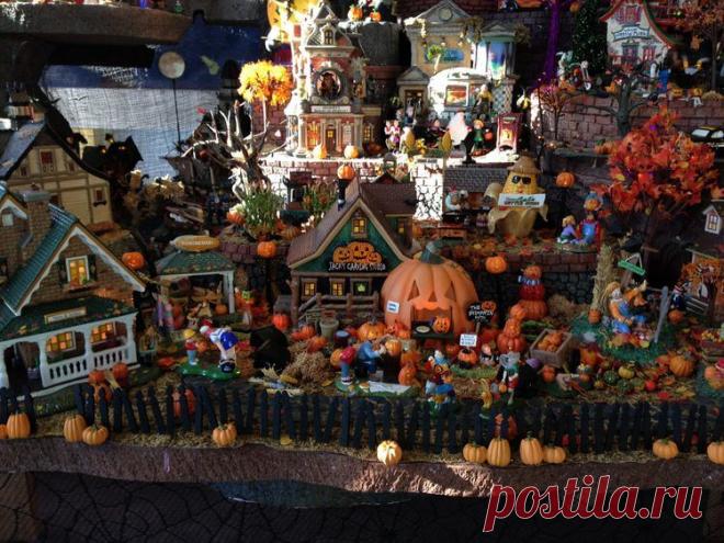 Диорамные интерьерные композиции на Хэллоуин - Planetalsad