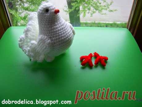 Голуби - этап 3_1 (лапки и клюв)