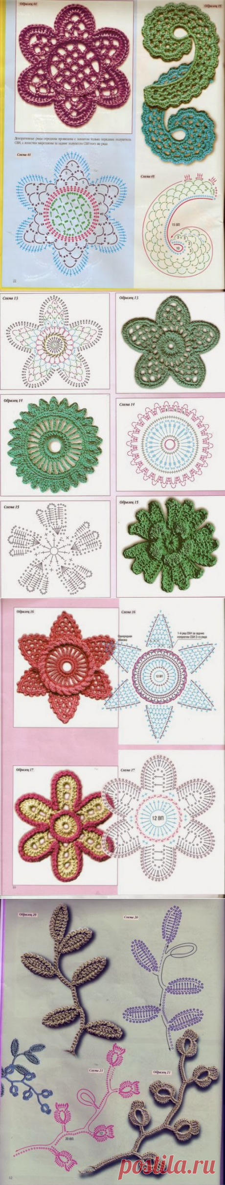Irish crochet &amp;: ирландское кружево