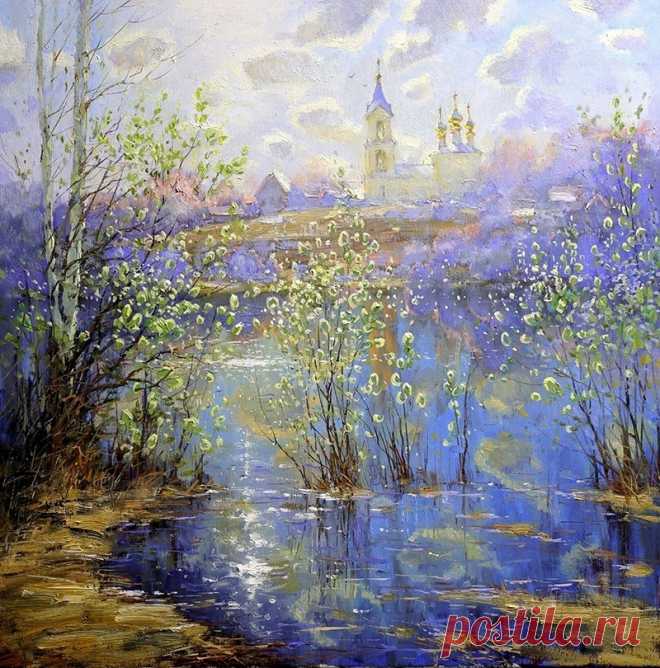 Художник — Степан Нестерчук.

«Кружева весны» (2024)