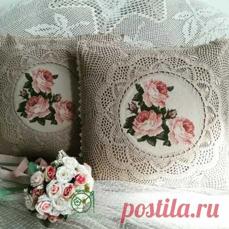 Кружевные наволочки для подушек. Идеи для вдохновения! - Сам себе мастер - 21 марта - Медиаплатформа МирТесен