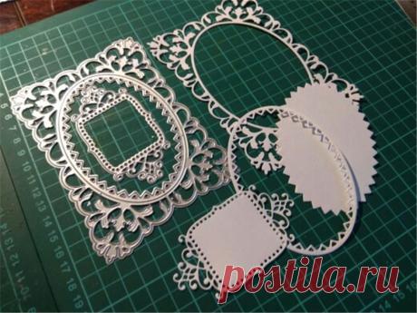 1 шт. полые рамки цветок границы ментальный резка умирает Новый 2018 трафареты Декор тиснение для штампованные заготовки для скрапбукинга карты решений | Дом и сад | АлиЭкспресс