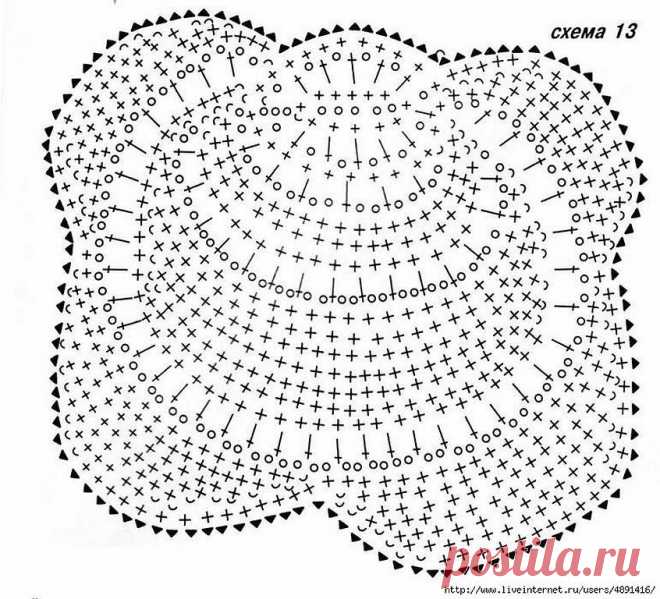 Своё вязание. Схемы(интернет)
Татьяна Никитина (Яковишина)