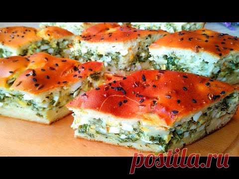 Заливной пирог на кефире! За уши не оттащить от такой вкуснятины!