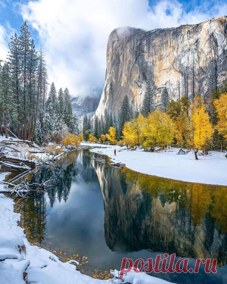 Йосемитский национальный парк расположен в горах Сьерра-Невада в штате Калифорния.

#США