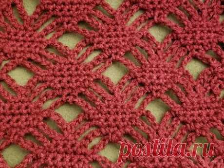 The Stacked Diamonds Stitch Crochet Tutorial!