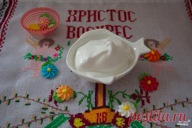 Глазурь на пасху - пошаговый кулинарный рецепт с фото на Повар.ру