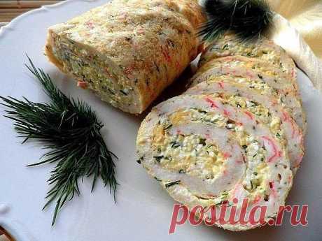 ТОП - 9 рецептов закусочных рулетов к новогоднему столу.