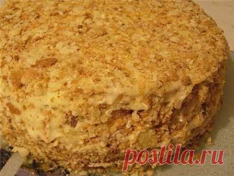 ТОРТ НАПОЛЕОН!!! Старинный рецепт*быстро*вкусно*МОКРЫЙ НАПОЛЕОН