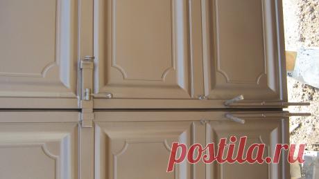 Ворота филенка с калиткой рядом№5-2мх4,25м