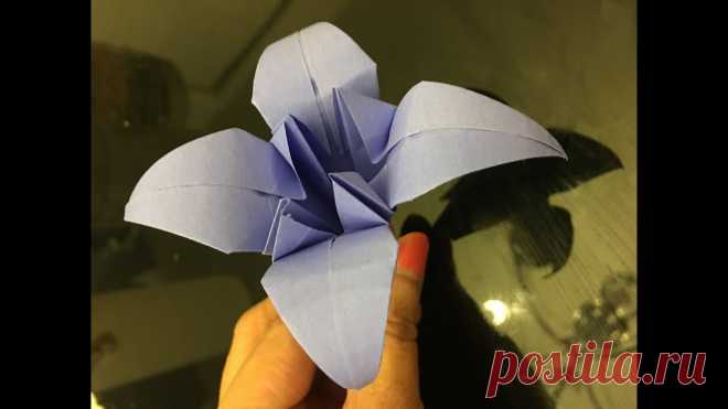 paper flower, origami flower, tutorial, paper craft