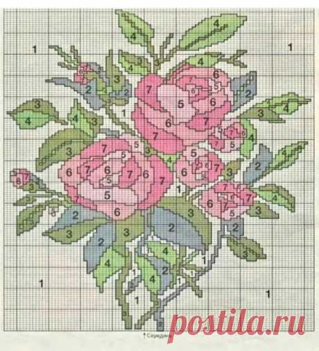 🦋🌶 Джемпер с цветочным орнаментом