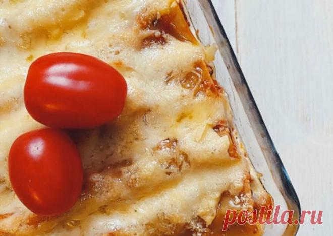 Каннеллони с мясной начинкой - пошаговый рецепт с фото. Автор рецепта Ольга . - Cookpad