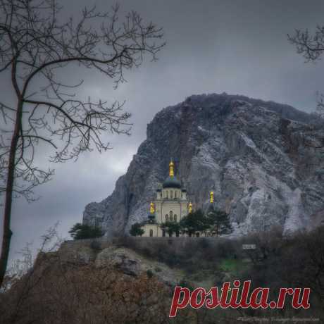 Крым. Храм на Красной скале. | Бродилки по Крыму и не только... | Яндекс Дзен