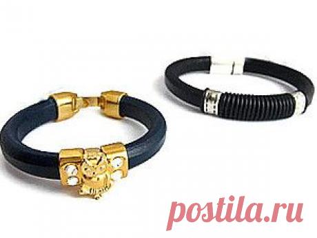 Кожаный браслет Regaliz - нет ничего проще - Ярмарка Мастеров - ручная работа, handmade