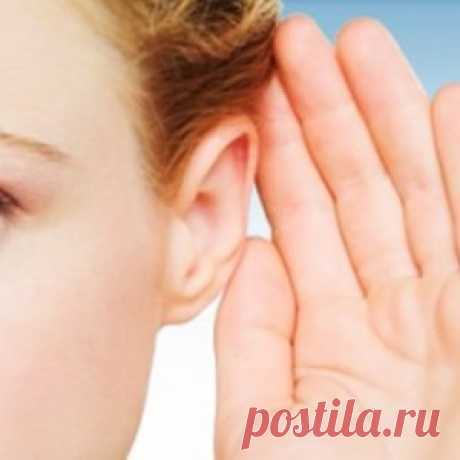 Народное лечение снижения слуха и шума в ушах - МирТесен