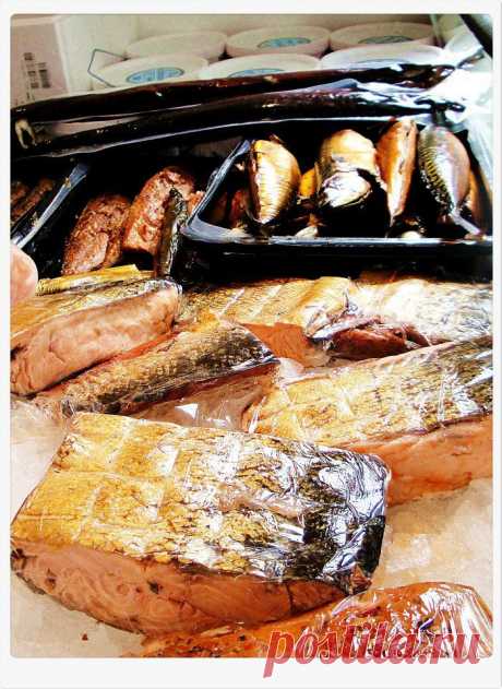 рыбные деликатесы. копчённости