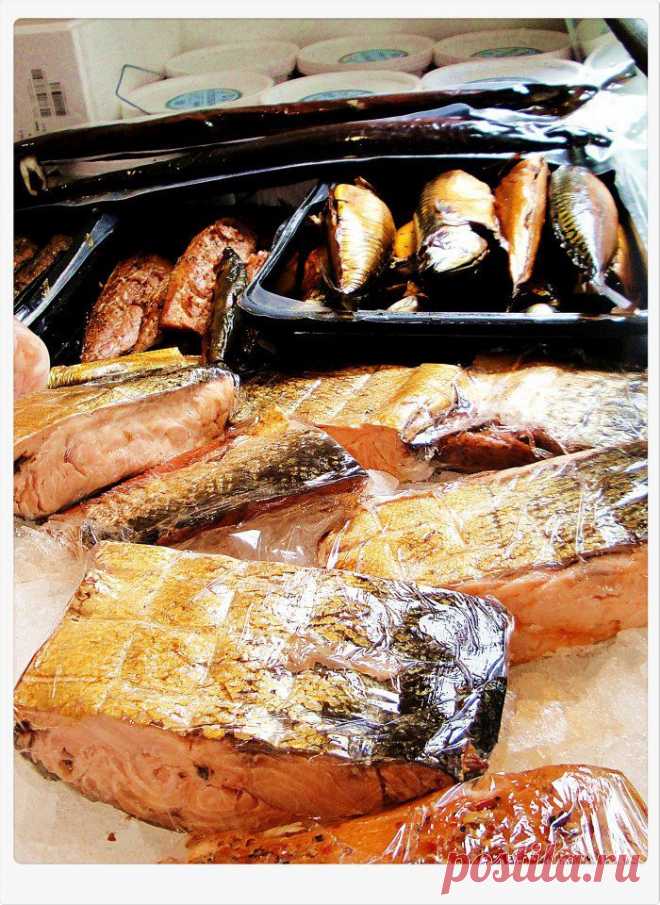 рыбные деликатесы. копчённости