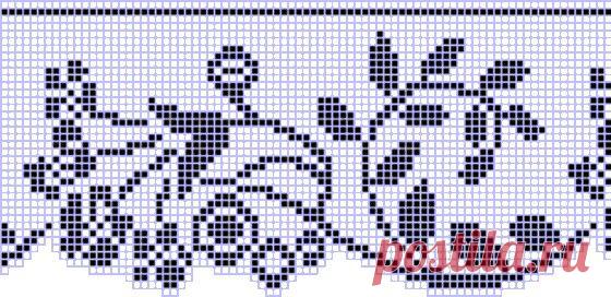 Кайма крючком - Вяжем сети, спицы и крючок - ТВОРЧЕСТВО РУК - Каталог статей - ЛИНИИ ЖИЗНИ