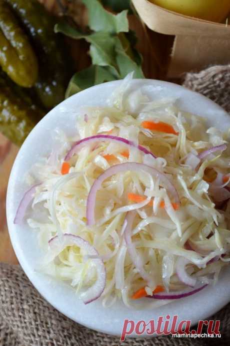 Капуста, квашеная в банке