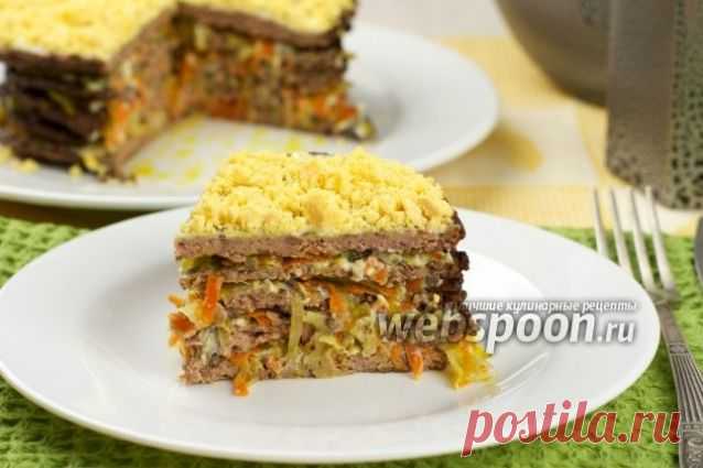 Печёночный торт из куриной печени / Болталка / Кулинария