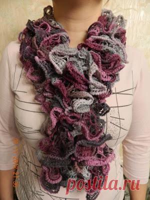 Очень интересные виды пряжи + мастер класс. Тема 1