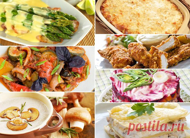 7 ужинов: вкусное меню на неделю - tochka.net