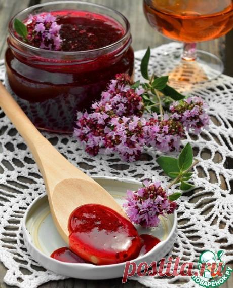 Джем из крыжовника с коньяком и душицей – кулинарный рецепт