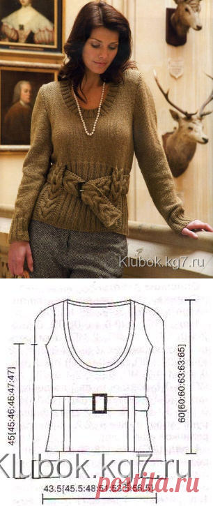 Очень красивый пуловер