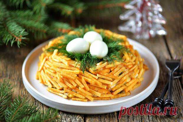 12 новогодних салатов с курицей - Будет вкусно - Социальная сеть 
