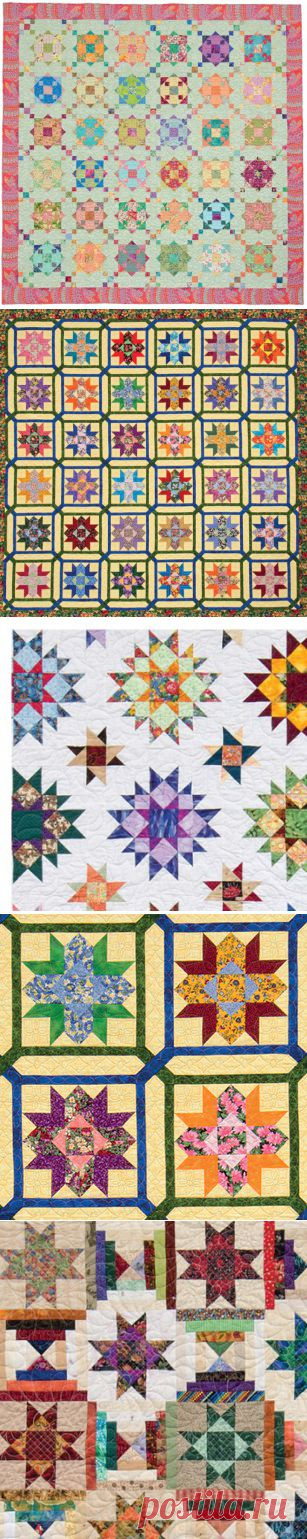шить лоскутные узоры из мелких лоскутков | Креатифф!
