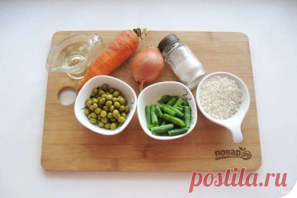 Рисовая каша с овощами