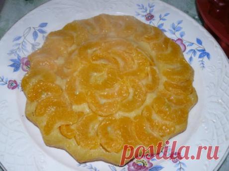 Пирог с мандаринами - Сладкие пироги и кексы