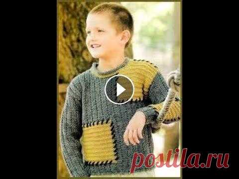 Пуловер для Мальчика Спицами - 2019 / Pullover for Boy Spokes / Pullover für Jungenspeichen Пуловер для Мальчика Спицами. Pullover for Boy Spokes....