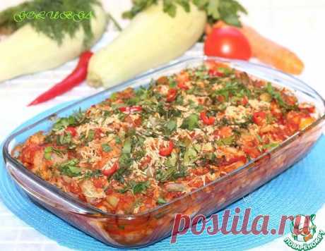 Цветная капуста с курицей в томатно-овощном соусе – кулинарный рецепт