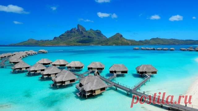 FFUN — 10 самых дорогих и красивых в мире бунгало над водой