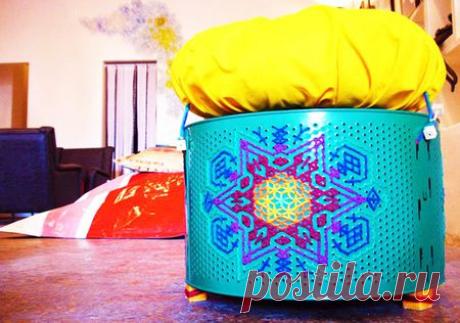 Девочки, от идеи у меня голова пошла кругом! 4 варианта использования барабана от старой стиральной машины / Интересные идеи декора / PassionForum - мастер-классы по рукоделию