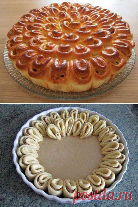 МЯСНОЙ ПИРОГ &quot;ХРИЗАНТЕМА&quot;