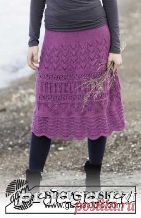 Юбка «Мэдисон» спицами