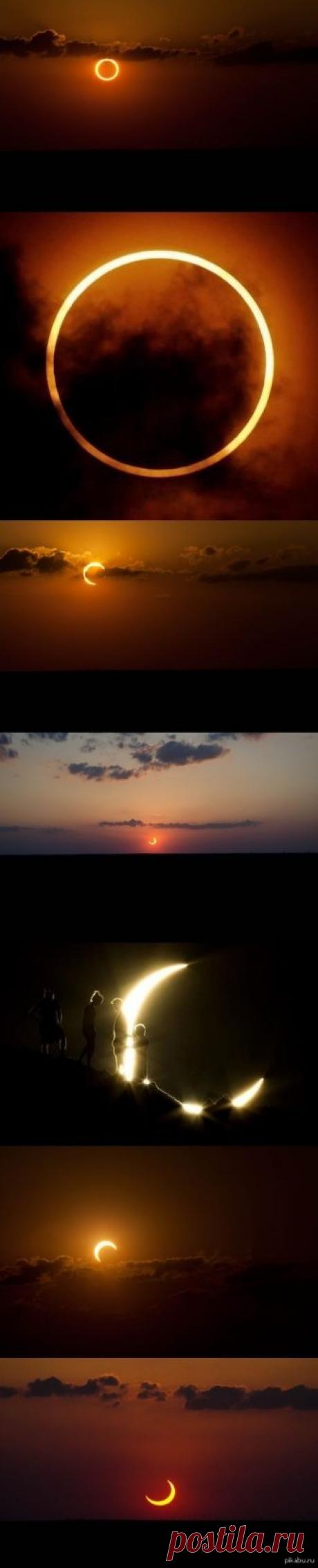 Полное лунное затмение 2018.gif