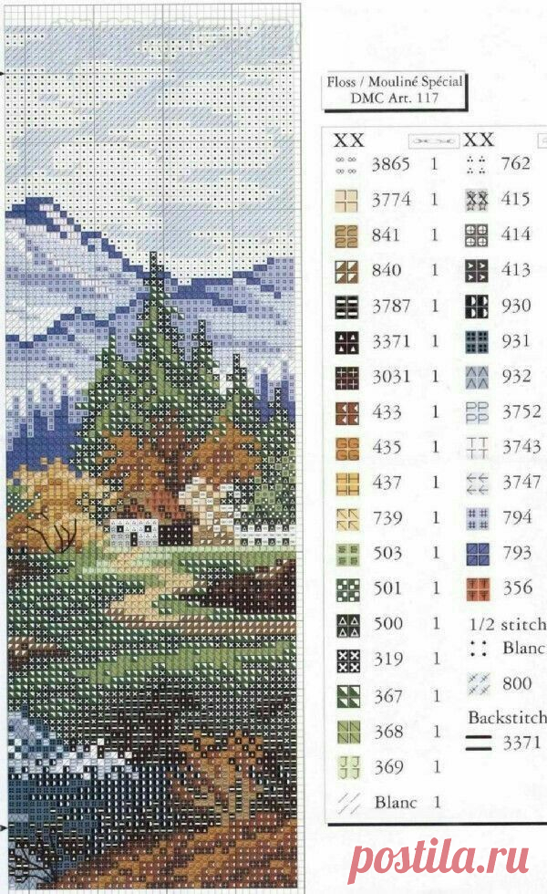 Пин на доске Cross stitch bookmarks