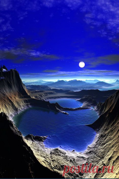 луна