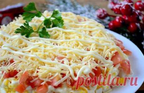 ВКУСНЕЙШИЙ САЛАТ С КРАБОВЫМИ ПАЛОЧКАМИ

ИНГРЕДИЕНТЫ:
● Крабовые палочки — 200 Грамм
● Сыр твердый — 100 Грамм
Показать полностью…