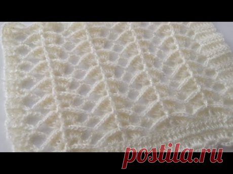 Узор Рыбья чешуя