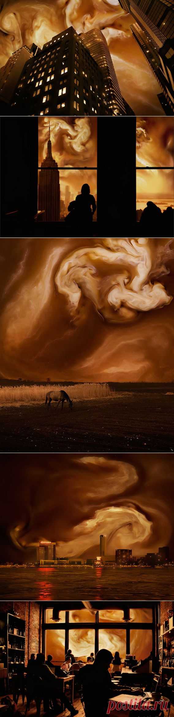 "Кофейная Вселенная" от талантливого венгерского фотографа .