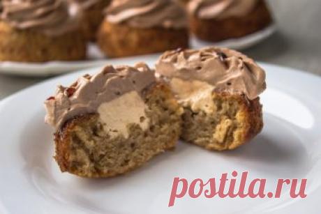 Банановые кексы с карамелью