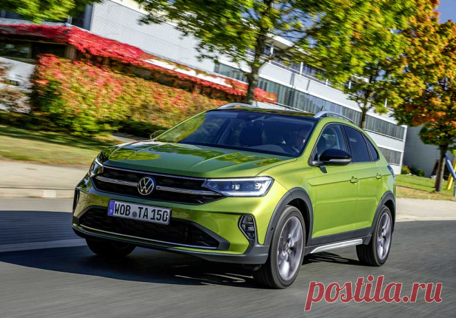 Volkswagen Taigo 2022: салон, внешний вид, характеристики